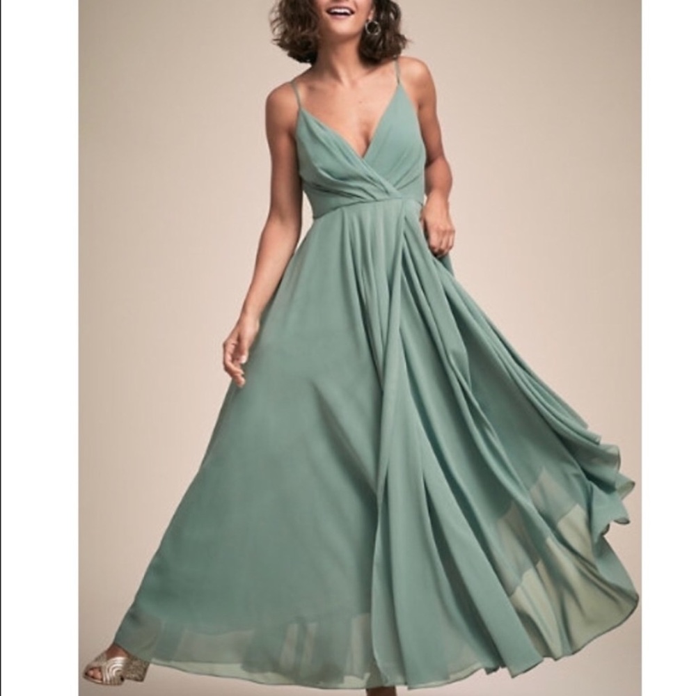 Eva Dress in Moss